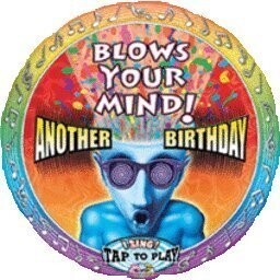 Foil Balloon - Another Birthday Blows Your Mind - 28&quot;