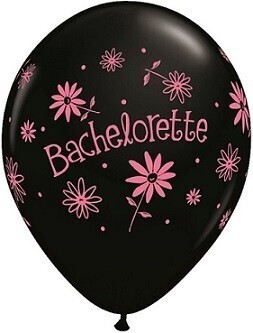 Latex Balloon-Bachelorette Daisies-1pkg-11&quot;
