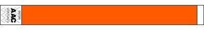 Wristbands-Neon Orange-100pk