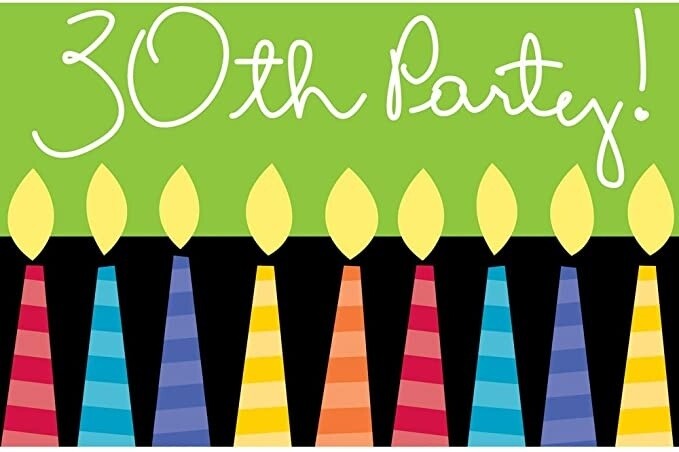 Invitations- 30th Birthday