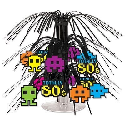Centerpiece-Mini Cascade-Totally 80&#39;s-1pkg-7.5&quot;