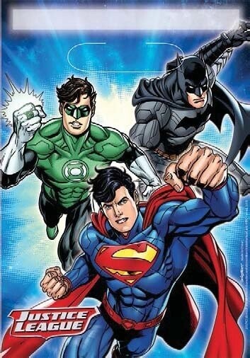Loot Bags-Justice League-8pk