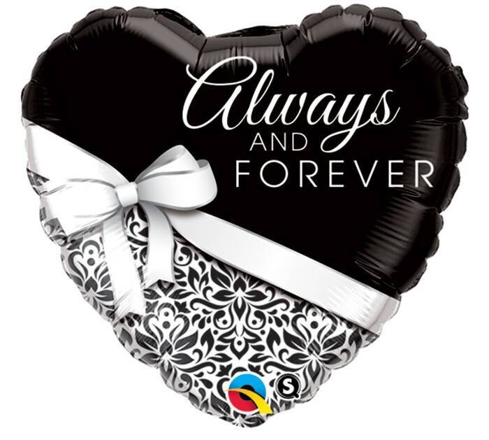 Foil Balloon - Always and Forever - 18&quot;