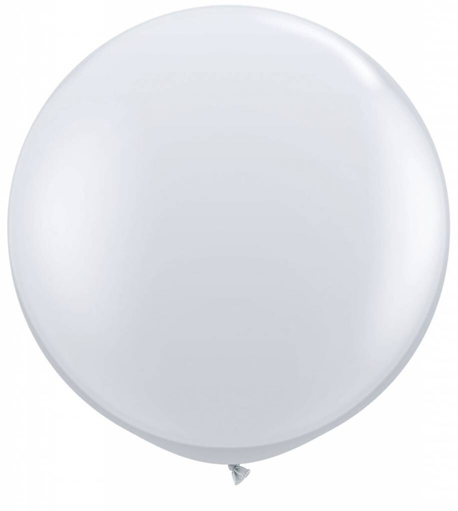 Latex Balloon-Diamond Clear-1pkg-36&quot;