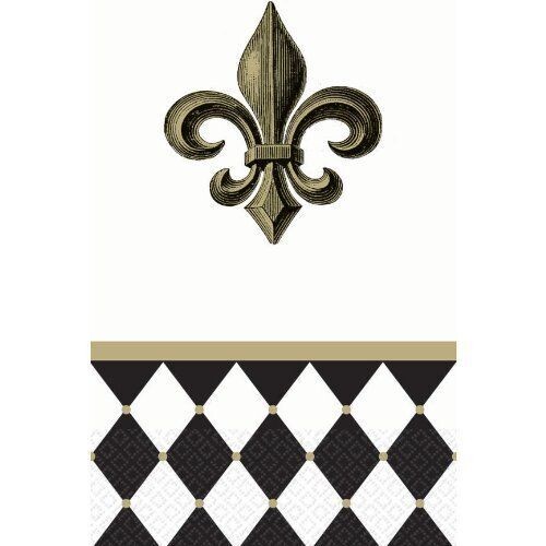 Napkins-Guest Towels-Fleur De Lis-16pk-2ply (Discontinued)
