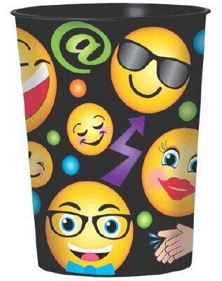 Plastic Cups - Emoji LOL - 16oz