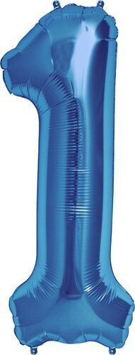 Foil Balloon - Blue #1 - 34&quot;