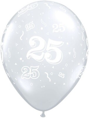 Latex Balloon-25 A Round-1pkg-11&quot;
