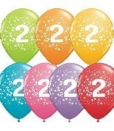 Latex Balloon-#2 Stars Assortment-1pkg-11&quot;
