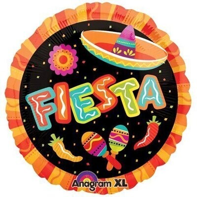 Foil Balloon - Fiesta Fun - 18&quot;