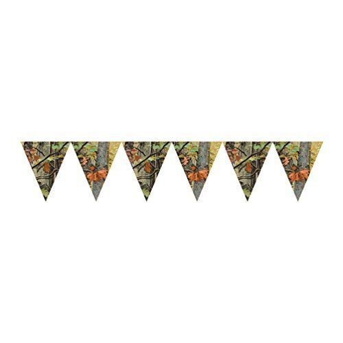Flag Banner - Hunting Camo - 1pkg - 10ft