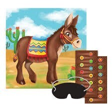 Party Game - Donkey Party Game - 17&#39;&#39;x17&#39;&#39;