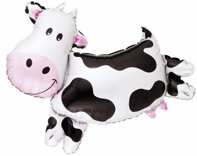 Foil Balloon-Supershape-Jumping Cow