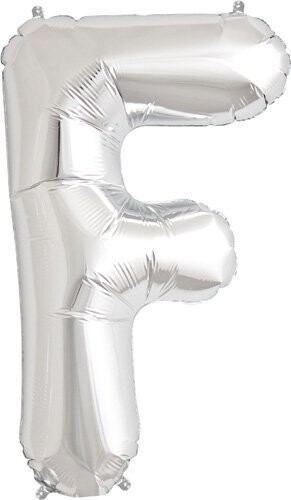 Foil Balloon - Silver - F - 34&#39;&#39;