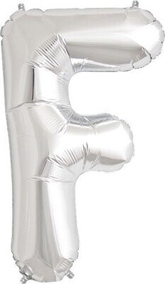 Foil Balloon - Silver - F - 34''