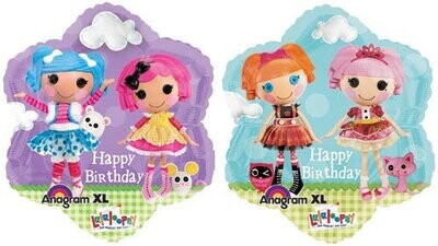 Foil Balloon - Lalaloopsy - 14"x15"