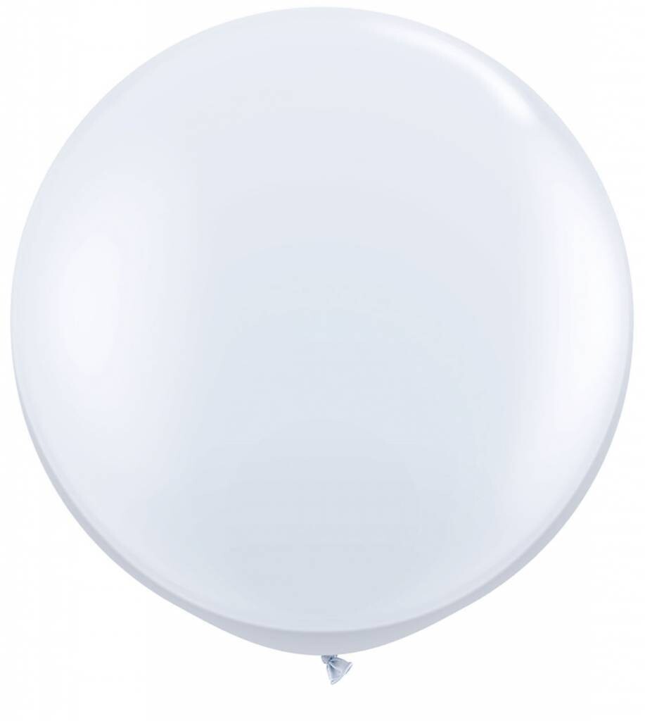 Latex Balloon-White-1pkg-36&quot;