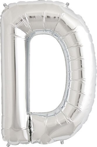 Foil Balloon - Silver - D - 34&#39;&#39;