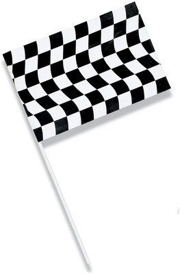Flag Giant Race Car