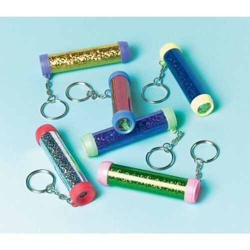 Party Favors - Kaleidoscope Keychains - 12pcs