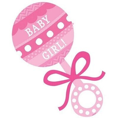 Cutout-Pink Baby Girl-1pk