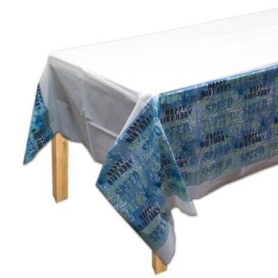 Table Cover-Xtreme Action-Plastic-54&#39;&#39;x108&#39;&#39;
