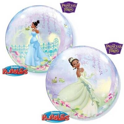 Plastic Bubble Balloon-The Princess and The Frog-1pkg-22&quot;