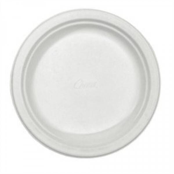 Plates-BEV-White-25pk/6&#39;&#39;-Paper