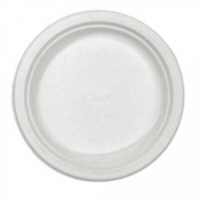 Plates-BEV-White-25pk/6&#39;&#39;-Paper