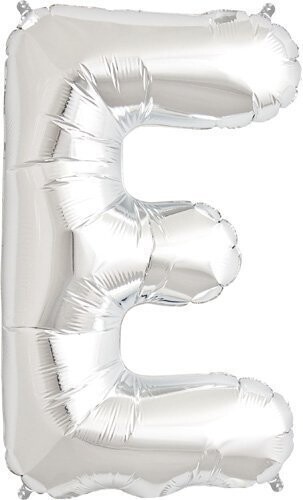 Foil Balloon - Silver - E - 34&#39;&#39;
