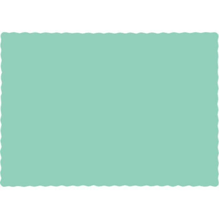 Paper Placemats Fresh Mint 50pc