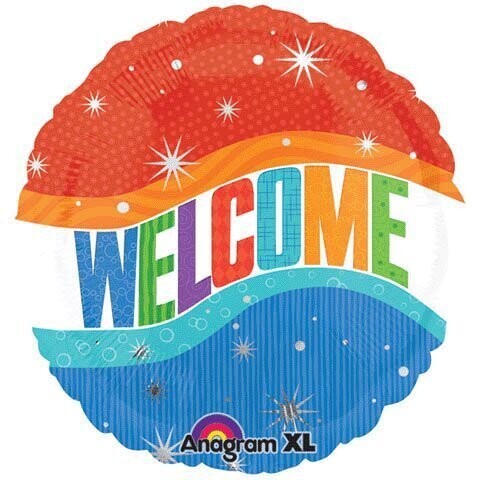 Foil Balloon - Warm Welcome - 18&quot;