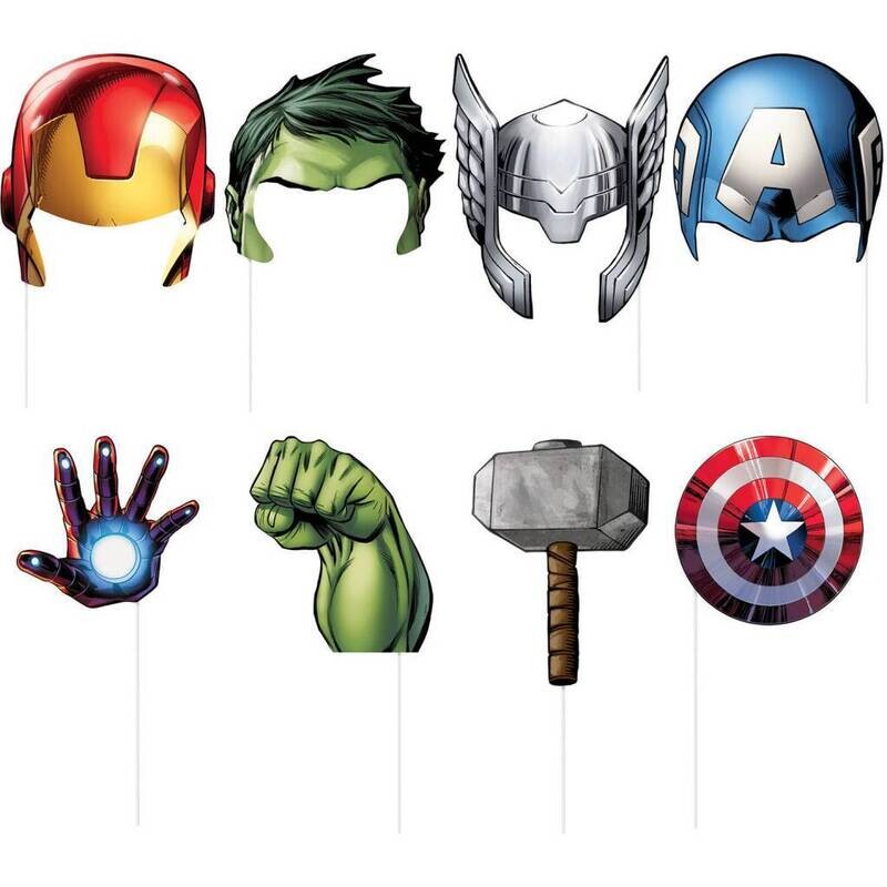 Photo Props - Avengers - 8pk