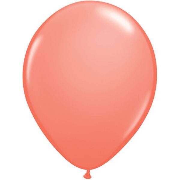 Latex Balloon-Coral-1pkg-11&quot;