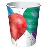 Paper Cups-Balloon Blast-8pkg-9oz - Discontinued