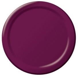 Paper Plates 20pc Berry 9&quot;