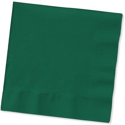 Napkins -  LN  - Hunter Green -  50 PCS - 2 PLY