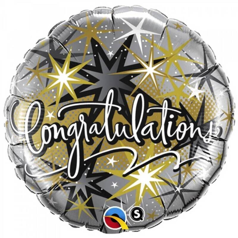 Foil Balloon - Congratulations - 18&quot;
