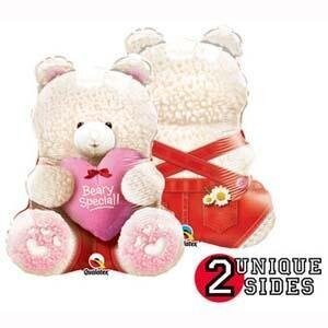 Foil Balloon - Beary Special Girl Bear - 24" Foil Balloon - Beary Special Girl Bear - 24"