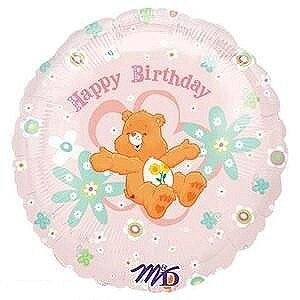 Foil Balloon - Care Bears Happy Birthday - 18&quot;