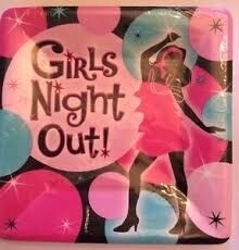 Plates-BEV-Girls Night out-8pk-Paper- Discontinued