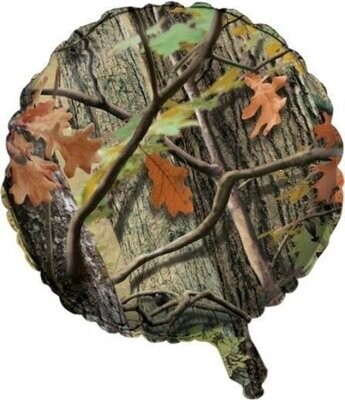 Foil Balloon - Hunting Camo - 18&quot;