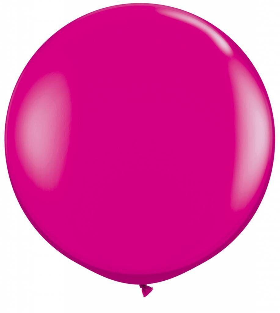 Latex Balloon-Wild Berry-1pkg-36&quot;