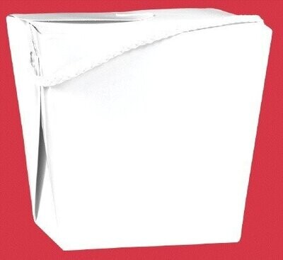 Chinese Takeout Container-White-1pk-1Qrt