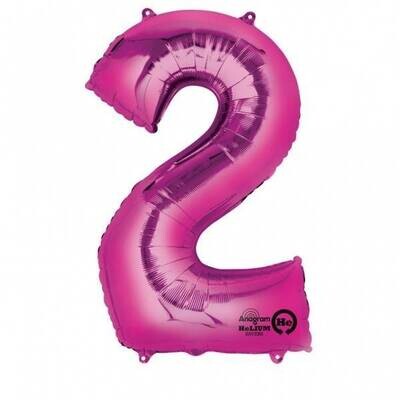 Foil Balloon - Pink - #2 - 22&quot;x33&quot;