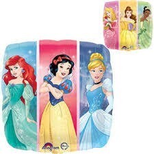 Foil Balloon - Disney Princesses - 17&quot;