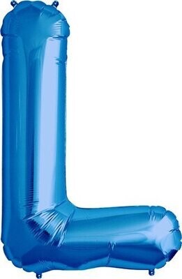 Foil Balloon - Blue L - 34&#39;&#39;