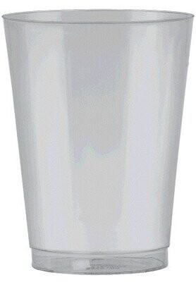 Plastic Grey Cups-10oz.-72pk