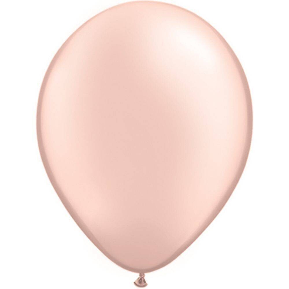 Latex Balloons-Pearl Peach-100pkg-11&quot;