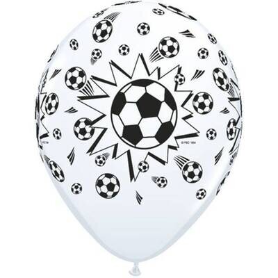 Latex Balloon-Soccer Balls-1pkg-11&quot;